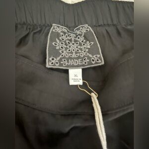Johnny Was Jades Black Jogger Pants XL